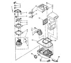 Kenmore 1162832081 vacuum cleaner diagram