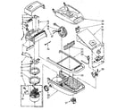 Kenmore 1162839581 vacuum cleaner diagram