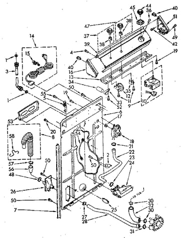 Controls and rear panel