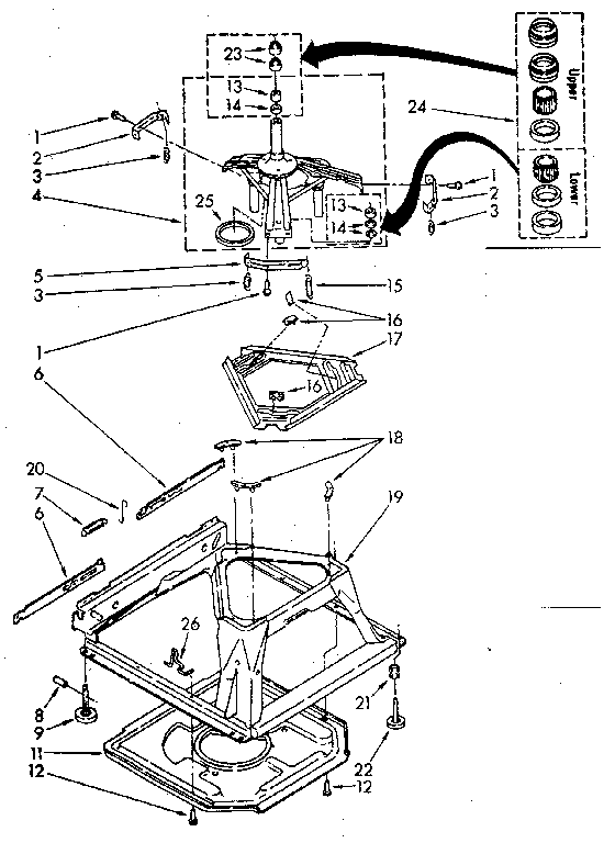 Machine base