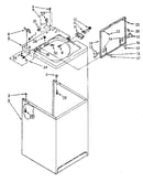 Top and cabinet