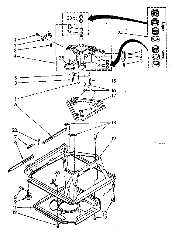 Machine base