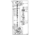 Whirlpool LA5580XSN0 gearcase diagram
