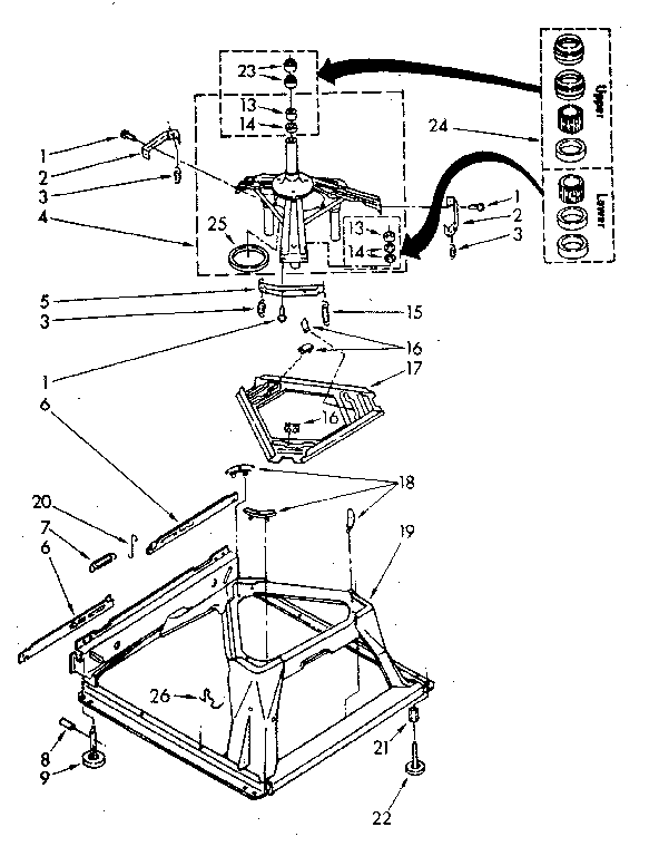 Machine base