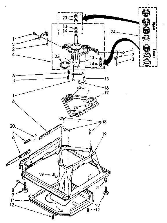 Machine base