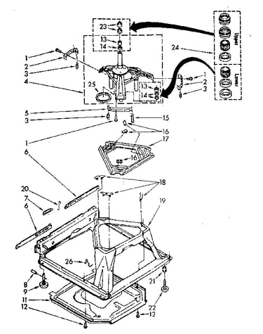 Machine base