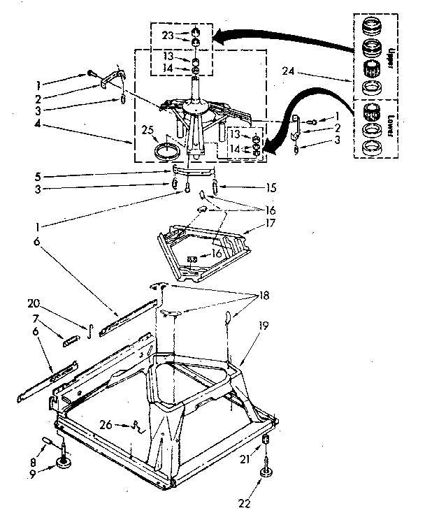 Machine base