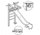 Sears 786720610 slide assembly diagram