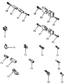 Power cord and wire terminals