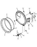 Rear bulkhead, felt seal and cylinder roller