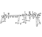 Sears 786720640 a-frame assembly diagram
