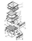 Refrigerator shelf