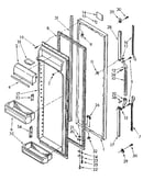 Refrigerator door