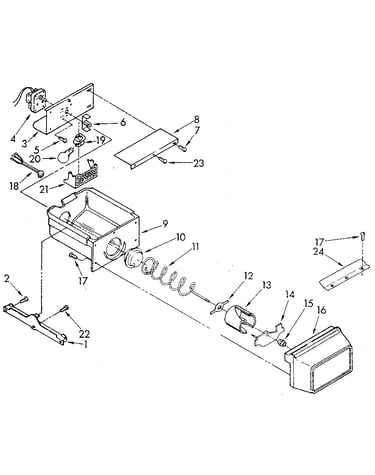 Freezer interior