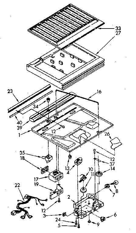 Compartment separator