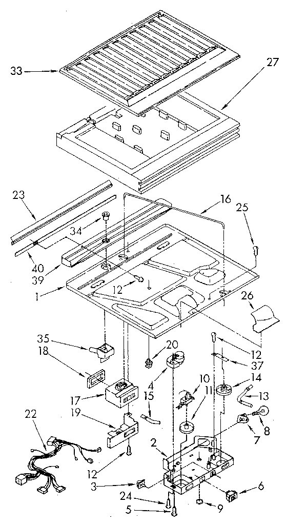Compartment separator
