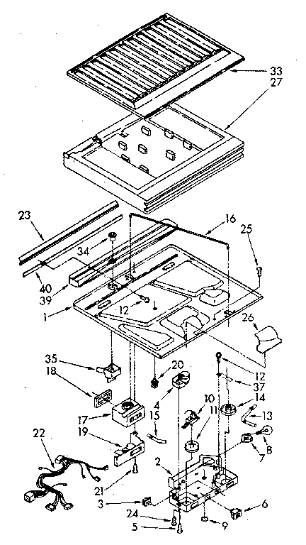 Compartment separator