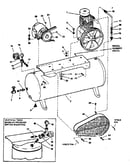 3 & 5 h.p. 2 stage 2 cylinder air compressor