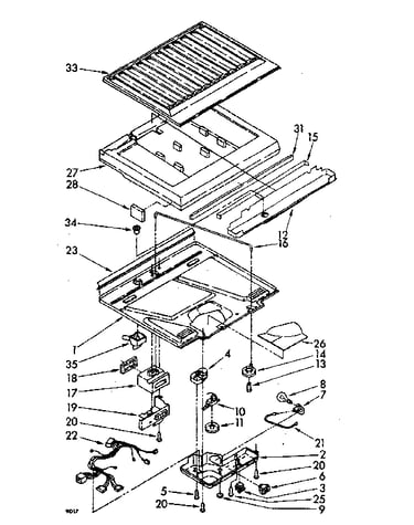 Compartment separator