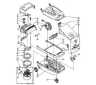 Kenmore 1162632081 vacuum cleaner diagram