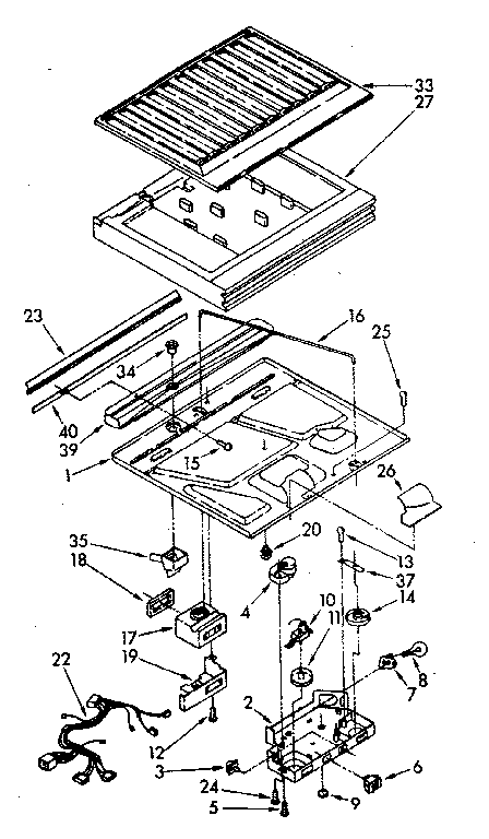 Compartment separator