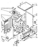 Dryer cabinet and motor
