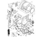 Kenmore 11088675300 dryer bulkhead diagram