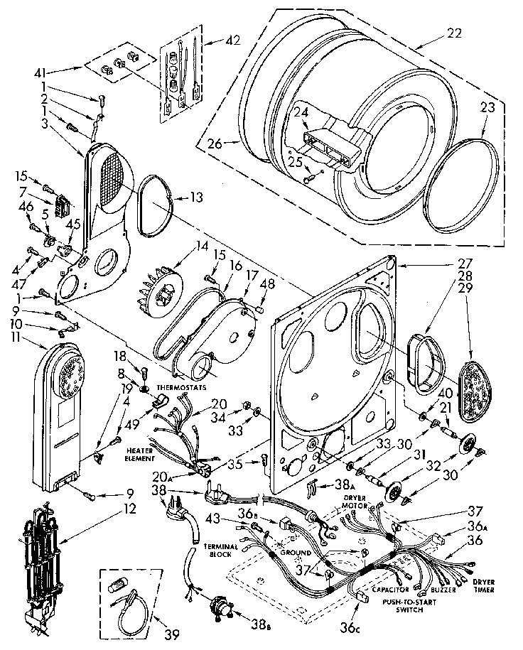 Dryer bulkhead