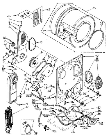 Dryer bulkhead
