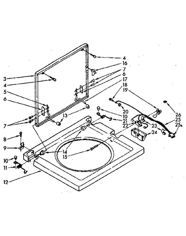 Washer top and lid