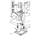 Kenmore 11088675600 machine base diagram
