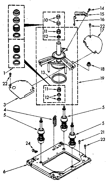 Machine base
