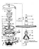 Motor, heater, and spray arm details