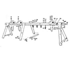 Sears 786720410 a-frame assembly diagram
