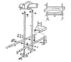 Sears 786720990 airglide & swing seats diagram