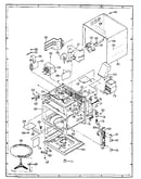 Cabinet, unit chassis and oven