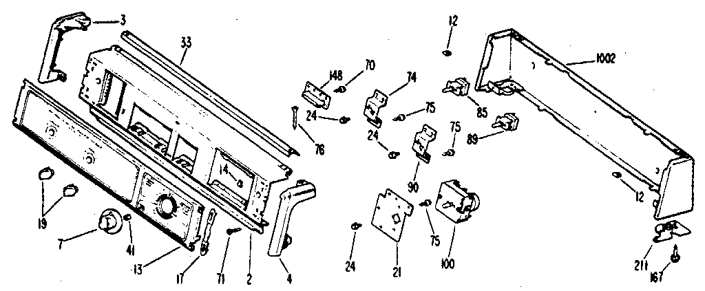 Backsplash assembly