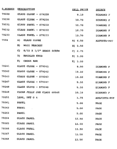 Stock # 79228-79268