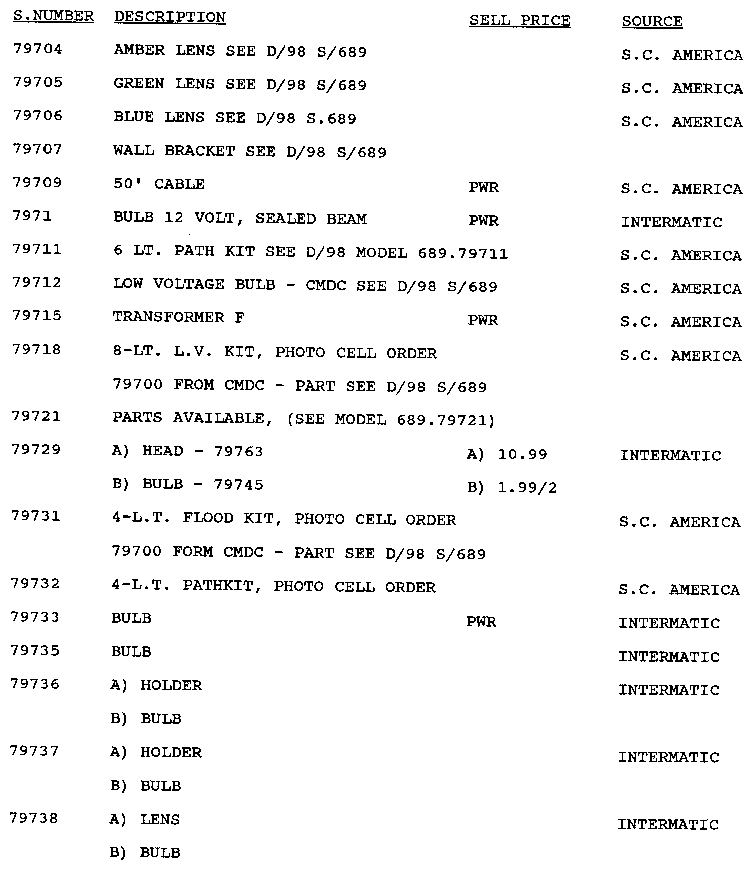 Stock # 79704-79738
