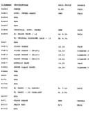 Stock # 84662-84715