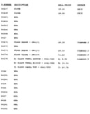 Stock # 86157-86292