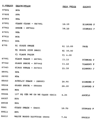 Stock # 87891-88012