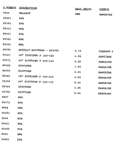 Stock # 8924-89501