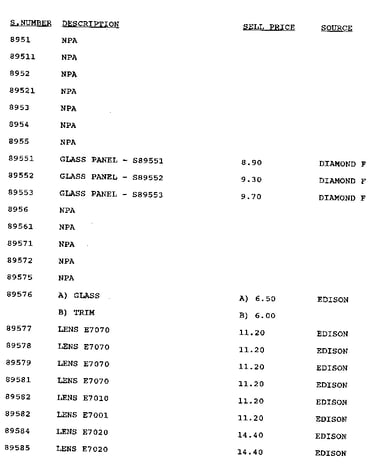 Stock # 8951-89585