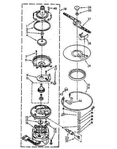 Pump and motor