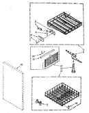 Dishrack and panel