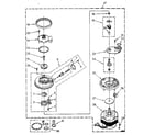 Kenmore 19585 (1988) pump and motor diagram