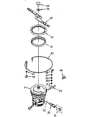 Heater, pump and lower sprayarm