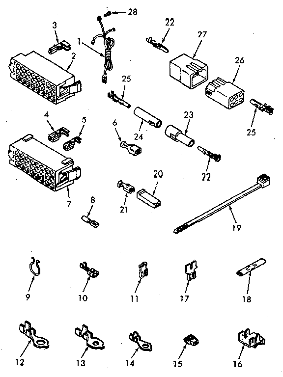 POWER CORD AND WIRE TERMINALS