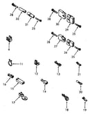 Power cord and wire terminals